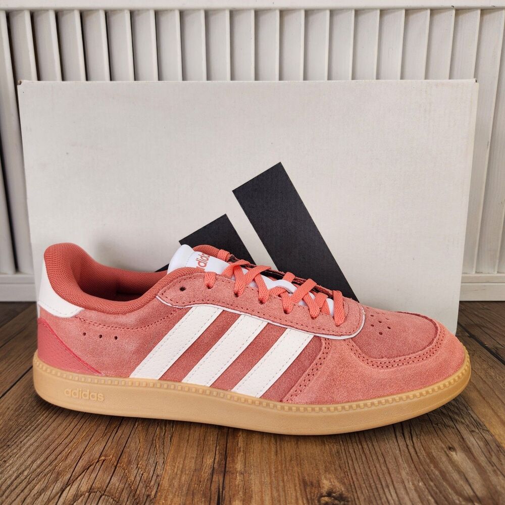 adidas Pink and White Athletic Shoes